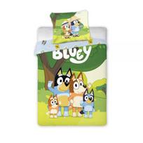 Vaikiška patalynė Bluey Family — 100×135 cm, 40×60 cm