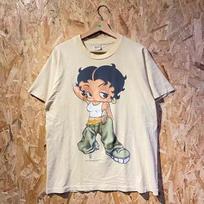 Betty Boop Marškinėliai Trumpomis Rankovėmis Medvilniniai Marškinėliai Unisex S-5XL Vyrams Moterims Unisex Marškinėliai M white