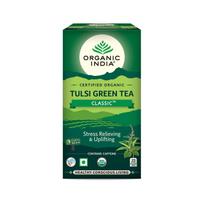 Žalioji arbata su Tulsi (25 pak., 1,74 g), „Tulsi Green Tea Classic“, ekologiška Indija