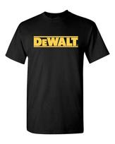 „Dewalt“ marškinėliai su rangovo paveikslu, rankdarbių marškinėliai, statybinių įrankių marškinėliai, unisex marškinėliai S