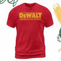 „Dewalt“ elektrinių įrankių marškinėliai, pagaminti JAV, S-5XL dydžiai, unisex marškinėliai XXL