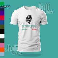 Bianchi Passione Celeste Logotipo juokingi marškinėliai Dydis S-5XL JAV Unisex marškinėliai L