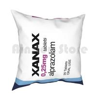 Xanax Pagalvės užvalkalas Spausdintas Namų Minkštas Pasidaryk pats Pagalvės užvalkalas Sarkazmas Maistas Alkanas Retro Memas Xanarchy Lil Xan Xanax Vaivorykštės Ankštys 30cmx30cm