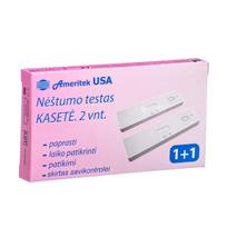 Nėštumo testas 1+1, kasetė, 2 vnt.