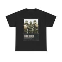 Broliai karžygiai Grafinis marškinėlis Vintage filmo Unisex sunkaus medvilnės marškinėlis Unisex marškinėlis M