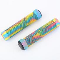 GEETHA Shock-Absorbing Bicycle Handlebar Grips spalvota