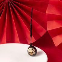 Japonijos kviečiantis katinas ir Daruma sėkmės pakabukas Dovanų rinkinys