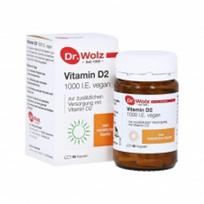 Dr. Bolts Vitaminas D2 1000 TV. Vegan 60 kapsulių