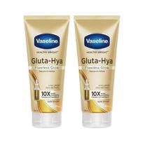 Vaseline Gluta-Hya nepriekaištingo švytėjimo losjonas 200 ml X 2 vnt. Skaistinantis veido ir kūno drėkiklis Lengva tekstūra