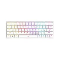 White Shark GK-006221 Nagamaki balta mechaninė klaviatūra su mėlynais jungikliais