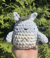Crochet plushie Totoro / Nertas žaisliukas Totoro