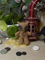 Crochet bag friend/ Nertas tašės/raktų pakabukas