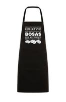 Prijuostė „Bosas prie kepsninės“