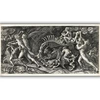 Reprodukcija „Griaučiai“, Agostino Veneziano, (1520)