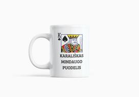 Standartinis puodelis „Karališkas Mindaugo puodelis“