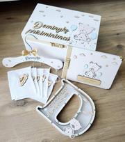 Krikštynų rinkinys „Meškiukas 2“