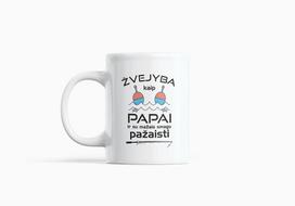 Standartinis puodelis „Žvejyba kaip papai“
