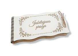 Baltas pinigų vokelis „Jubiliejaus proga“ V13