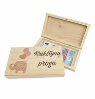 Pinigų dėžutė „Krikštynų proga“