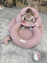 Komfortas + kilimėlis 90 cm ,,Teddy rožinė meškutė,,