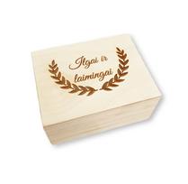 Žiedų dėžutė „Ilgai ir laimingai“