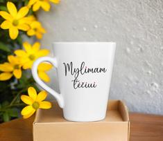 Latte puodelis „Mylimam tėčiui“