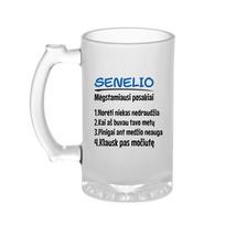 Bokalas „Senelio mėgstamiausi posakiai“