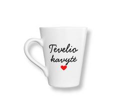 Latte puodelis „Tėvelio kavytė“