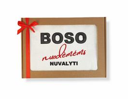 Siuvinėtas rankšluostis „Boso nuodėmėms nuvalyti“
