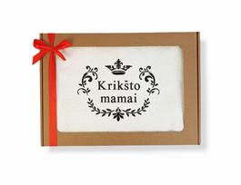 Siuvinėtas rankšluostis „Krikšto mamai“