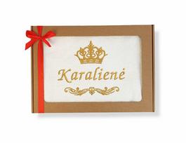 Siuvinėtas rankšluostis „Karalienė“
