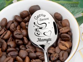 Dovana mamai – graviruotas šaukštelis „Geros dienos, mamyte“