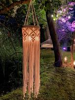 Macrame žibintas