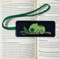 Kelioninis knygos skirtukas „Chameleonas"