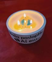 Kūdikio lyties atskleidimo slapta žvakutė