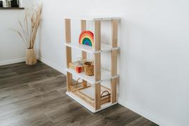 Modulinė Montessori lentyna Tiesi MINI