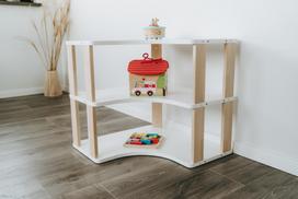 Modulinė Montessori lentyna Kampinė