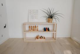 Modulinė Montessori lentyna Tiesi
