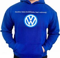 UNISEX Džemperis: Sunku būti kukliam, kai vairuoji Volkswagen