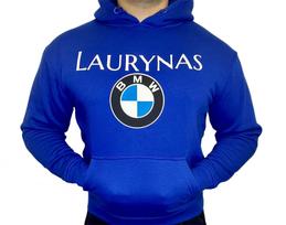 UNISEX Džemperis: BMW su pasirinktu vardu