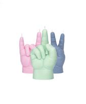 Trijų žvakių rinkinys „Baby hand“