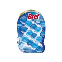 Valiklis-gaiviklis BREF BRILLIANT GEL ARCTIC OCEAN, 3x42 g