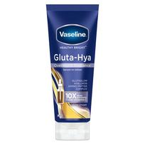 Vaseline Gluta-Hya Naktinis spindesio serumas-losjonas 200 ml su aminorūgščių peptidu drėgnai, lygaus atspalvio odai
