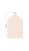 FERFLEX - Magnetinė lenta - Namas - Beige Rosé