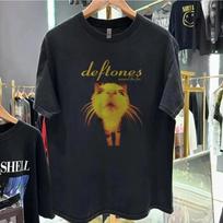 Deftones Grupės Marškinėliai, Deftones Retas Dizainas Juodi Unisex Marškinėliai Visų Dydžių KH11940 Unisex Marškinėliai L