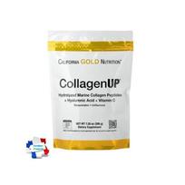 Collagène marin en poudre - California Gold Nutrition - Haute absorption - Avec vitamine C - Acide hyaluronique
