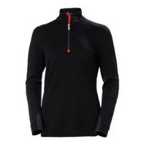 Moteriški apatiniai marškinėliai HELLY HANSEN Lifa Merino Crewneck, juodi 3XL