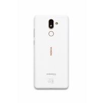 Nokia 7 Plus korpusas su smulkiomis detalėmis + akumuliatorius (White) (Pulled / Grade / A)