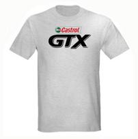 Castrol GTX sintetinės variklio alyvos marškinėliai Unisex T-Shirt L white