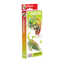 EUGY 3D kartoninis modelis „Chameleonas“